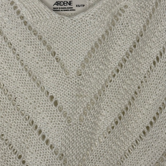 White Knit Tank Top - Picture 2 of 3